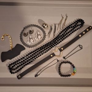 Grunge Goth Jewelry Lot #5